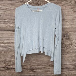 FP Movement by Free People  light Blue Gray Tempo Tee